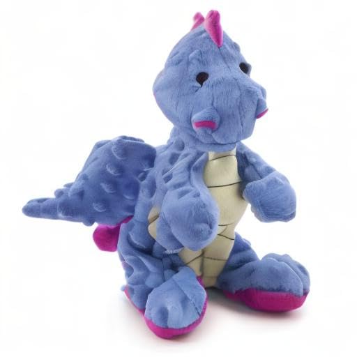 GoDog Dragons con tecnología de protección para masticar, Periwinkle, Large