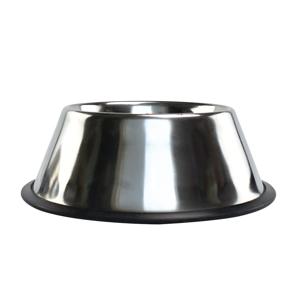 Fancy Pets Plato de Acero Inoxidable para Perro de Orejas Largas