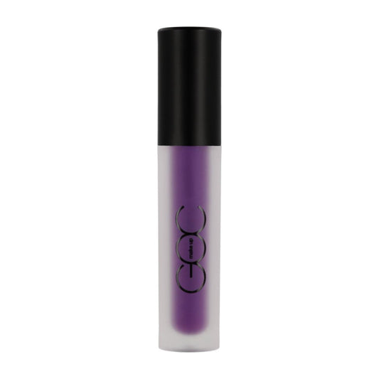 GOC, Labial liquido matte, Matte Liquid Lipstick, Resistente al agua, Larga Duración, No Reseca los labios ni cuartea, Sin manchas, Color Neon Orquid, GMLC08