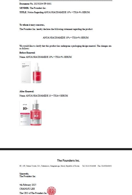 Niacinamide 10% + TXA 4% Dark Spot Serum
