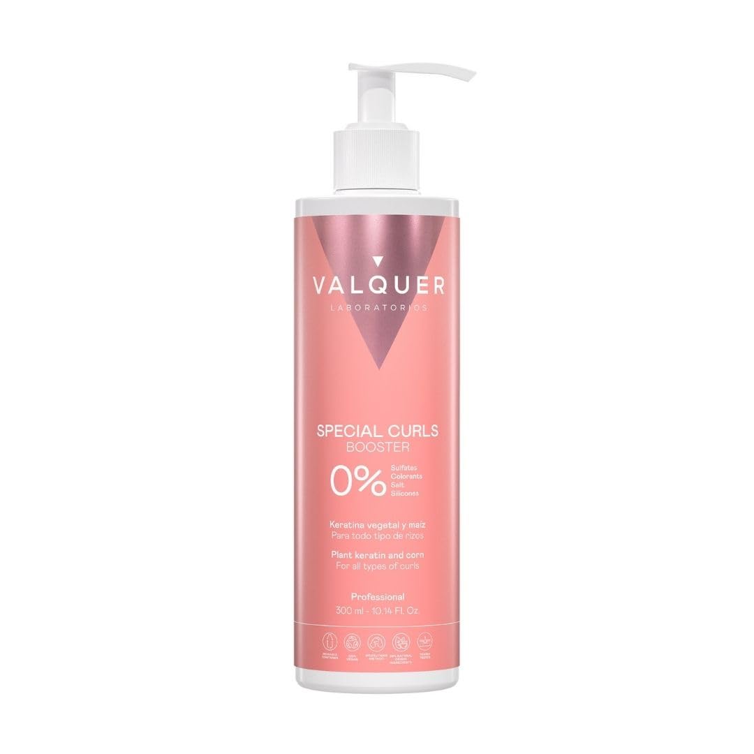 VALQUER Gel Booster Activador de Rizos Definidos Método Curly | 300 ml
