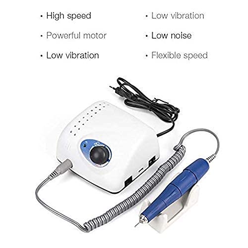 Taladro Eléctrico de Uñas Goluao 35000 RPM 210 Modelos para Manicura y Pedicura