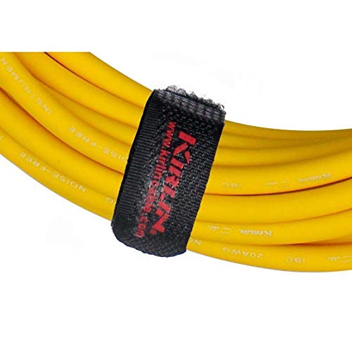 Cable para instrumento Kirlin profesional, 3 metros plug 1/4 escuadra, LGI202 colores (Amarillo)