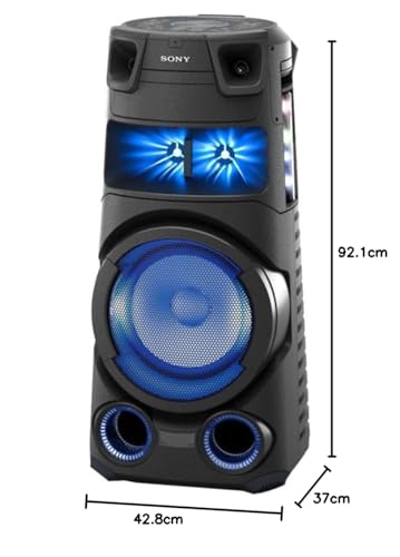 Sony Mhc-v73d Altavoz Inalámbrico para Fiesta con Sonido De Graves De Largo Alcance