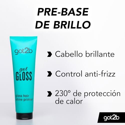 Got2b Pre-base de brillo para cabello Got Gloss 150ml