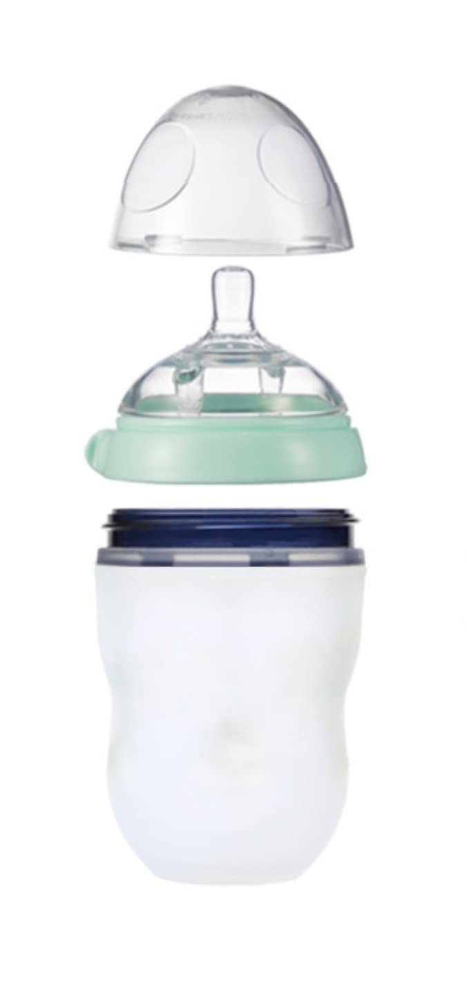 Tetinas de Biberón Flujo Medio 3m+ Paquete Doble para Cuello Ancho