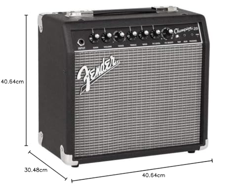 Fender Champion 20 - 20-Watt, Amplificador de Guitarra Eléctrica
