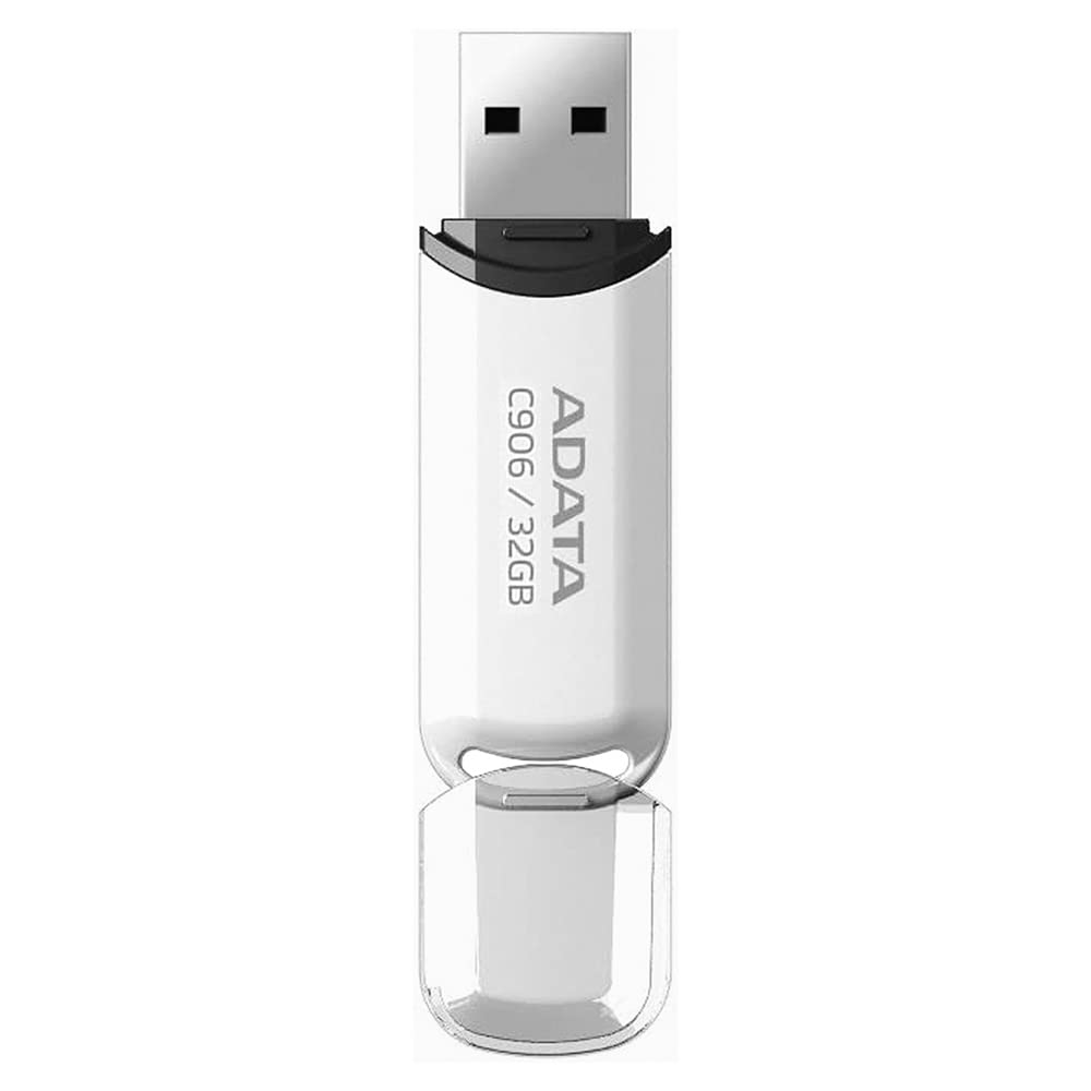 Kit de 20 USB 32GB C906 Blanco Alta Velocidad con Bordes Redondeados y Acabado Brillante