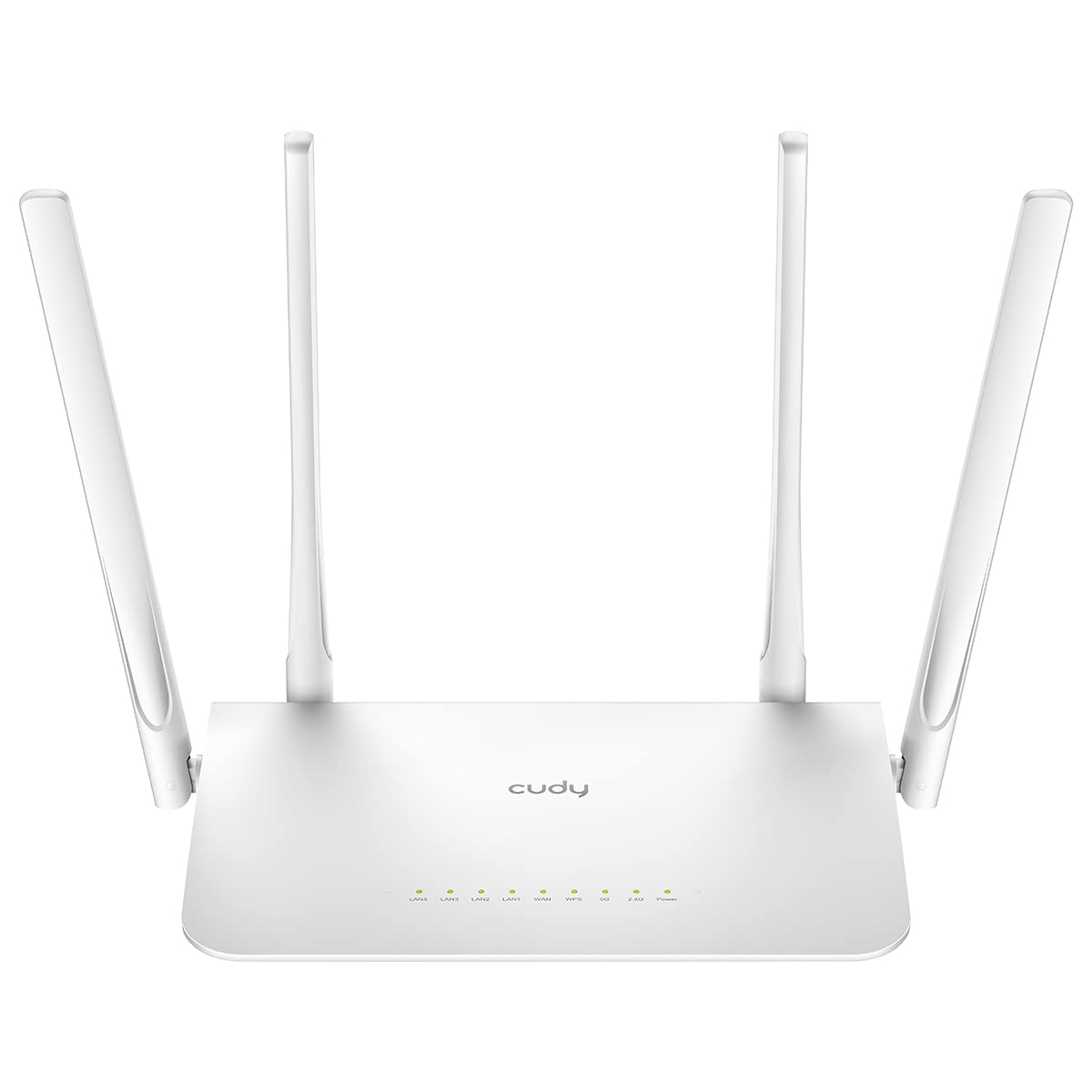 CUDY Ruteador Inalambrico WR1300 Antenas 4, Doble Banda 2,4GHz/5GHz, Wi-Fi 5, Puertos LAN 4, 867 Mbit/s
