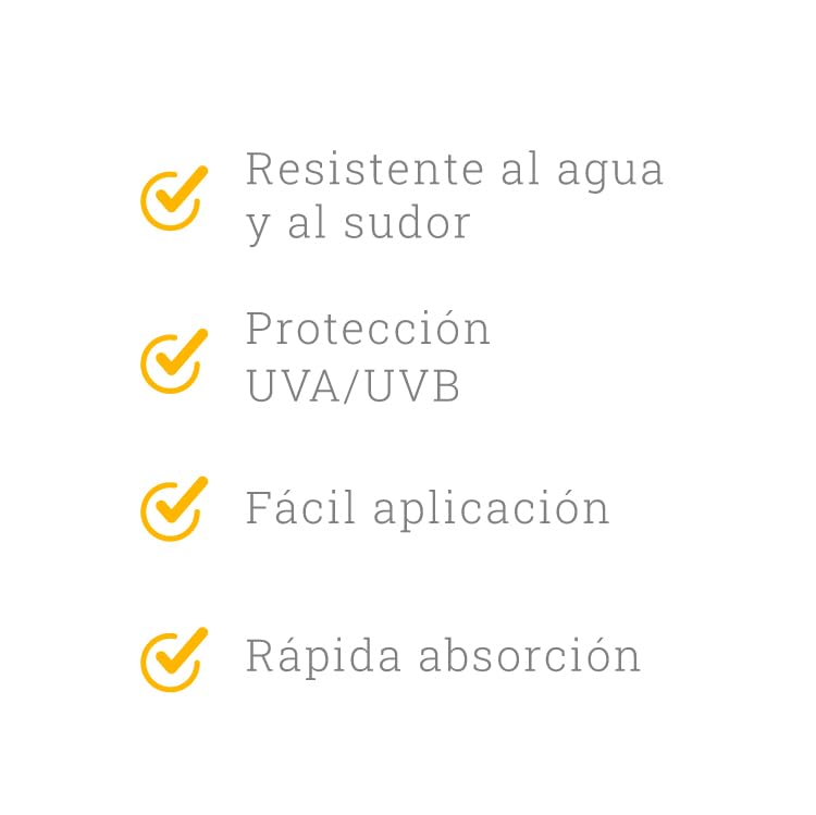 Golden Sun - Protector Solar en Aerosol Sport 50+ FPS 240 ml. Fórmula enriquecida con Vitamina E, Aloe Vera y aceites esenciales de tangerina. Resistente al agua y al sudor, protección UVA/UVB