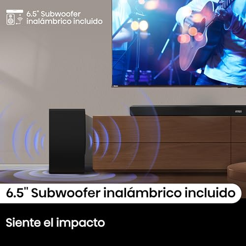 Hisense Barra de Sonido AX5100Q, 5.1 CH 580W