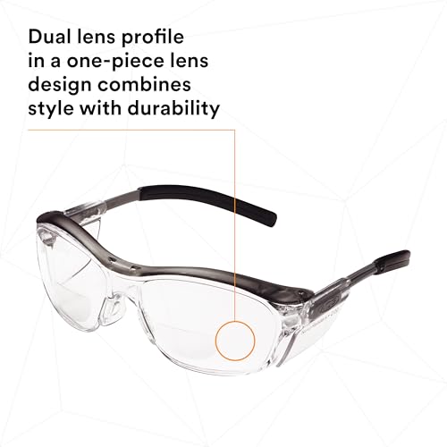 Anteojos Protectores 3M Nuvo Lentes Transparentes 2.0 Diopter