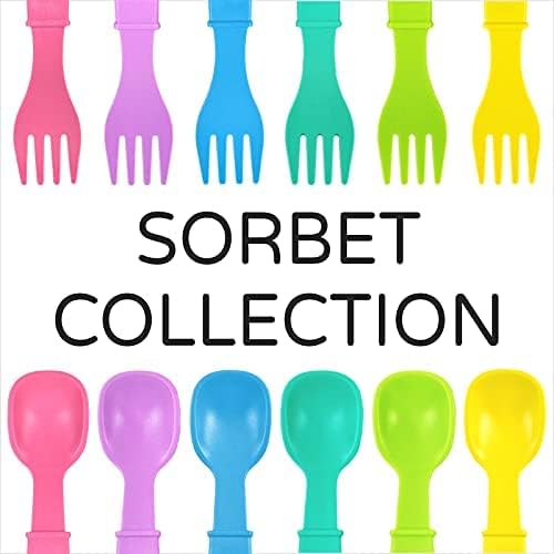 Re-Play - Cuencos para niños pequeños de 12 onzas para aperitivos y comidas diarias, aptos para lavaplatos y microondas, fabricado en Estados Unidos, juego de 6 a 5.75 x 2 pulgadas, sorbete
