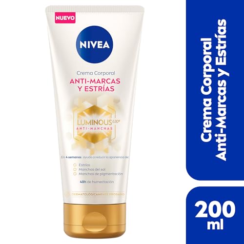 NIVEA Crema corporal Luminous 630 200 ml | Anti-marcas y anti-estrías