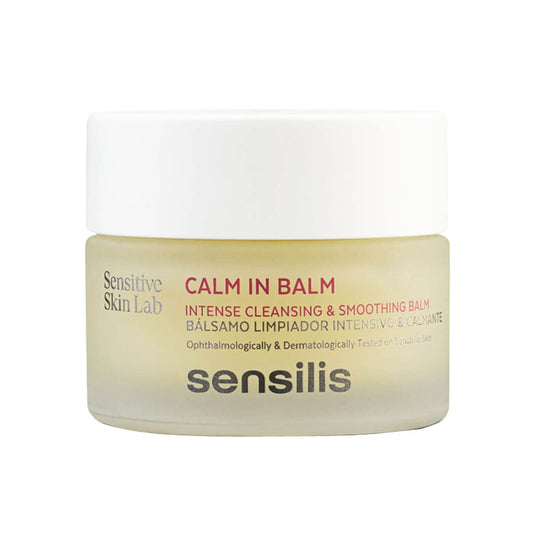 Sensilis Calm in Balm, Bálsamo Limpiador Intensivo y Calmante para Pieles Sensibles y Reactivas, Limpia, Desmaquilla y Calma, Aromático, 50 ml (Paquete de 1)