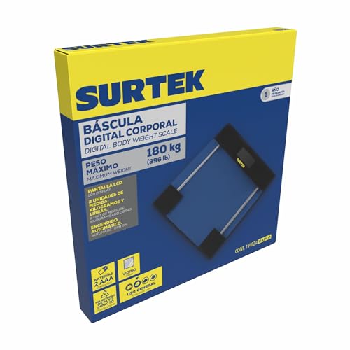 Báscula Digital Corporal Surtek BADCO 180 Kg