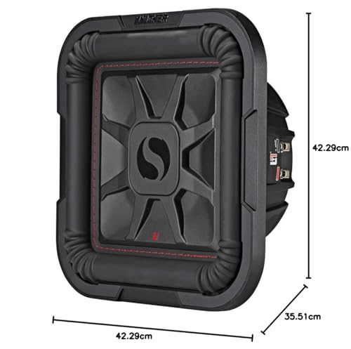 KICKER Subwoofer Paquete de 2 artículos: 10" Solo-Baric L7T Subwoofers DVC 4-ohm (par) - 2X 46L7T104 Subs
