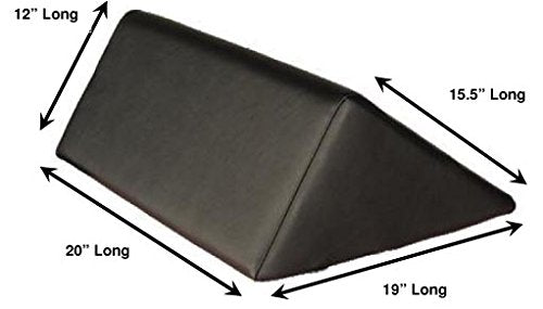 Cojín de Masaje Triangle Therapist’s Choice Burdeos Extra Grande