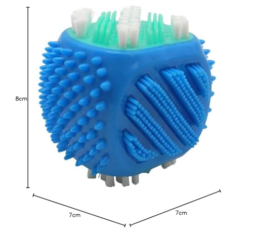 Juguete Dental Fancy Pets en Forma de Cubo con Cerdas para Perro