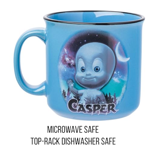 Taza de Cerámica Silver Buffalo Casper the Friendly Ghost Blanca para Campista