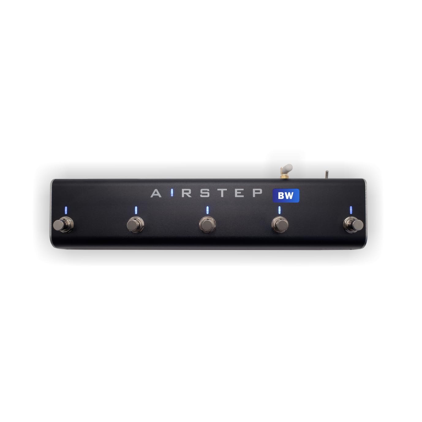 XSONIC Airstep BW Edition KATANA-AIR, controlador de pie WAZA-AIR con 5 interruptores de pie, 4 modos de control (cambio de ajustes preestablecidos, efectos de alternancia), tiempo de reproducción de 300 horas, control inalámbrico de Katana Air y WAZA-AIR