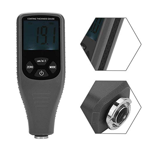 Probador de Espesor de Recubrimiento Walfront RZ240 Automático de Metal Digital Portátil con LCD para Uso Automotriz