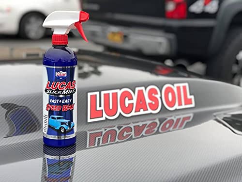 Lucas Oil 10160 Slick Mist Speed Wax - 24 onzas