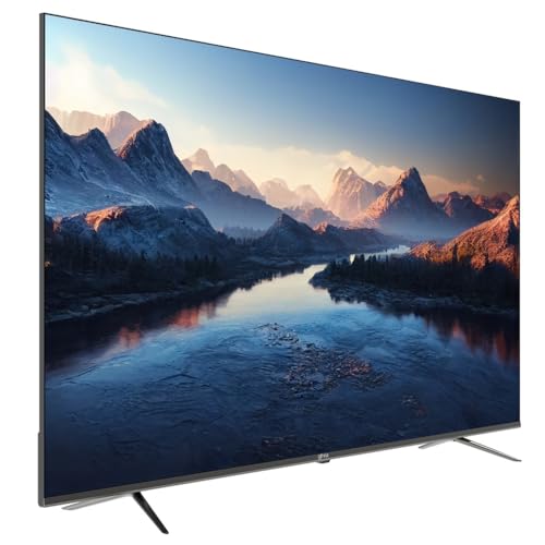 GHIA Pantalla 75" Pulgadas G75ATV23. Smart TV Android, Resolución 4K. Conectividad WiFi, 3 HDMI, 2 USB, RCA, Optico, Jack 3.5mm