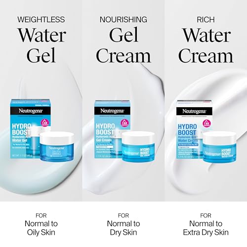 Neutrogena Hydro Boost - Hyaluronic Acid - Gel a base de Água para Piel Seca, 48g (1.7 fl. oz)