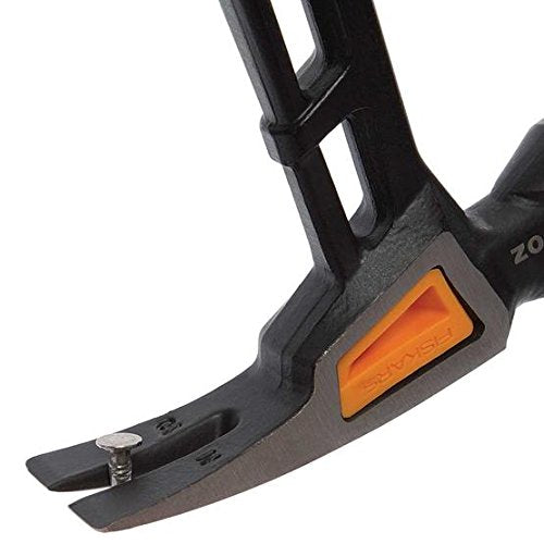 Martillo para Enmarcar Fiskars IsoCore 22 oz Cara Milled 16 Pulgadas