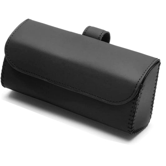ANNTHOR Soporte para anteojos de Sol para el Coche con Cierre magnético, Estuche de Gafas para Coche Visera, Funda Magnética de Cuero para Gafas de Sol, Estuche para Gafas del Sol