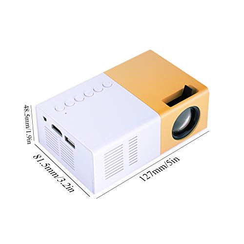 Proyector Portátil 1080P HD Mini de Cine en Casa Privado Ajustable para Recreación al Aire Libre