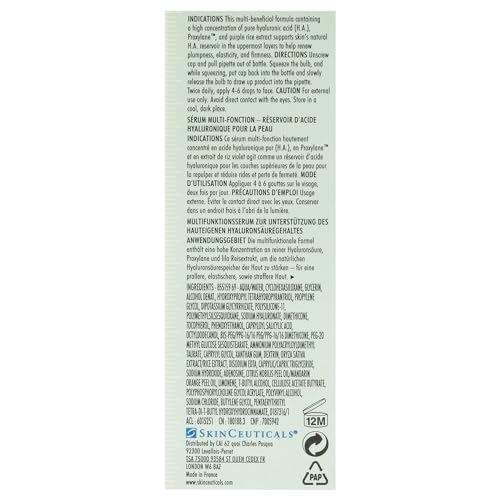 Skin Ceuticals Hyaluronic acid intensifier