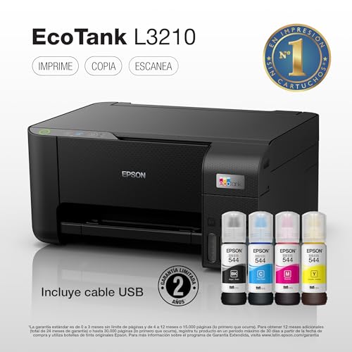 Epson Ecotank Impresora Multifuncional a Color L3210