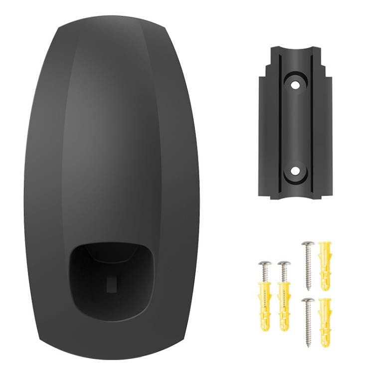 Chunyi Tesla Charger Wall Holder Mount/Cable Organizer for All Tesla Motors, Wall Connector Adapter for Telsa Model 3 Model Y Model S moedel X Accessories, black, 2.56in X 4.72in X 7.87''