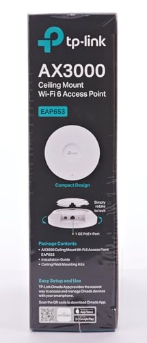 Punto de Acceso TP-Link OMADA EAP653 1GB WIFI6