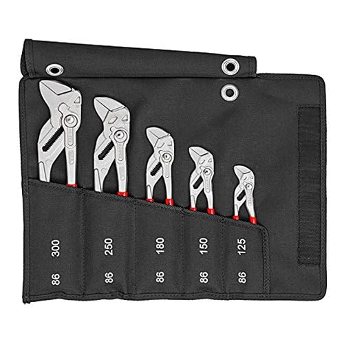 Knipex 00 19 55 S4 Juego de Tenazas Llave, 5 Piezas