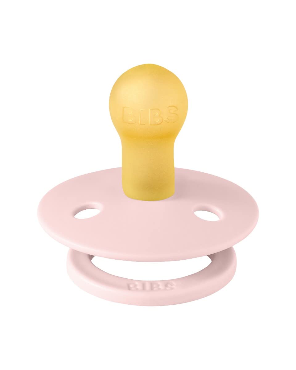 BIBS 5713795241170 PACIFIER, Blossom/Dusky Lilac, 2 piezas