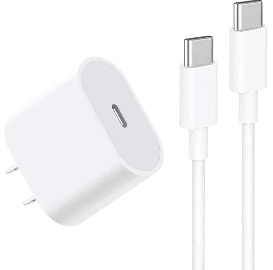 Cargador para Iphone 15, 16, ORIGINAL ,Carga Ultra rapida 35W, cubo y cable trenzado tipo C a C de 1m, compatible con iphone 15, 16 y Ipad Pro y 10, samsung, xiaomi, huawei OEM MFI premium, Mod. 2025