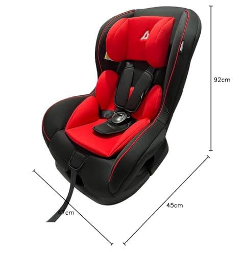 Autoasiento D´BEBÉ Rojo Confort Reclinable para Bebés