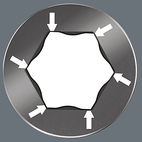 Juego de Llaves Hexagonales Wera Negro BlackLaser Ballpoint de 9 Piezas