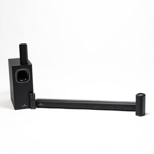Perfect Choice Teatro en casa con subwoofer Bluetooth Inalambrico Sonido Surround de 5.1 Canales Reproduce Audio de Alta Calidad, Incluye Accesorios para Montaje en Pared Home Cinema