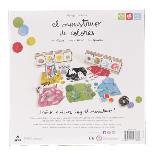 Devir El Monstruo de Colores Board Game