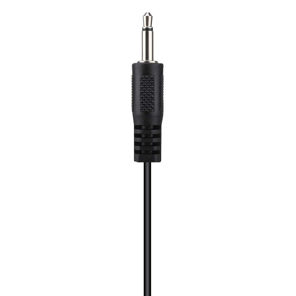 3.5W Bocina con Jack de 3.5 mm para Radios de Automóvil Ham, Mini Bocina Externo NSP-100 Radio Móvil, Sonido Estéreo, Cable de 4 Metros, Bocina Portátil Ajustable