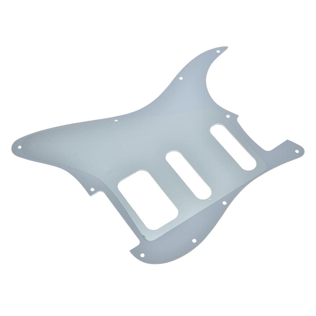 Dopro Golpeador de guitarra Strat HSS de 11 agujeros, 2 tripulaciones Humbucking, soporte de pastilla para American FD Stratocaster patrón de flores