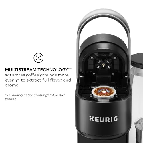 Keurig K-Cafe SMART - Cafetera para cápsulas K-Cafe, color negro