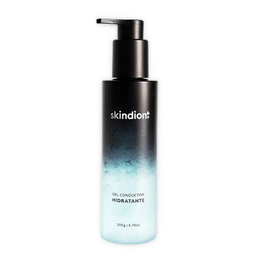 Skindion Gel Hidratante Facial con Ácido Hialurónico y Colágeno | Conductor de Microcorriente