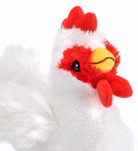 Muñeco de Peluche Wild Republic Pollo Suave y Blandito 18 cm Relleno Reciclado para Bebés