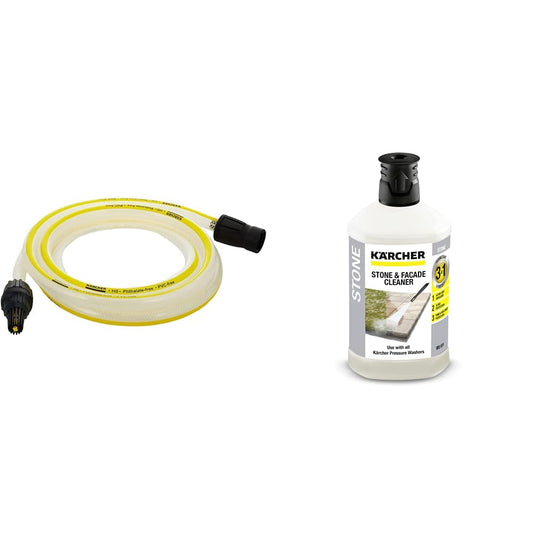 Karcher manguera de succión SH3 para hidrolavadoras + Detergente para piedra y fachadas 1L