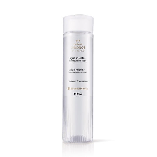 Natura Chronos Agua Micelar Desmaquillante Suave con Candeia y Vitamina B5, 150ml